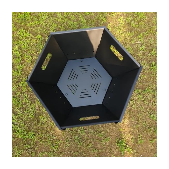 METALIT Hexa Basket fire Pit