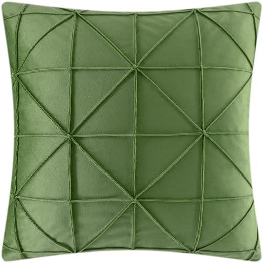 Velvet Pleated Cushion Cover - The Linen House