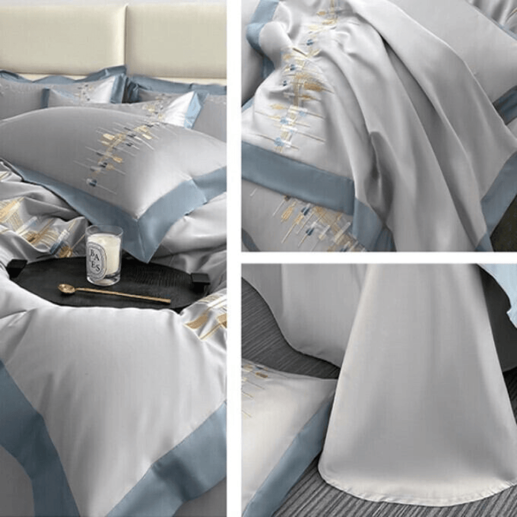 Scandinavian Style Embroidery Design - The Linen House