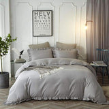 Lotus Leaf Duvet Cover - The Linen House