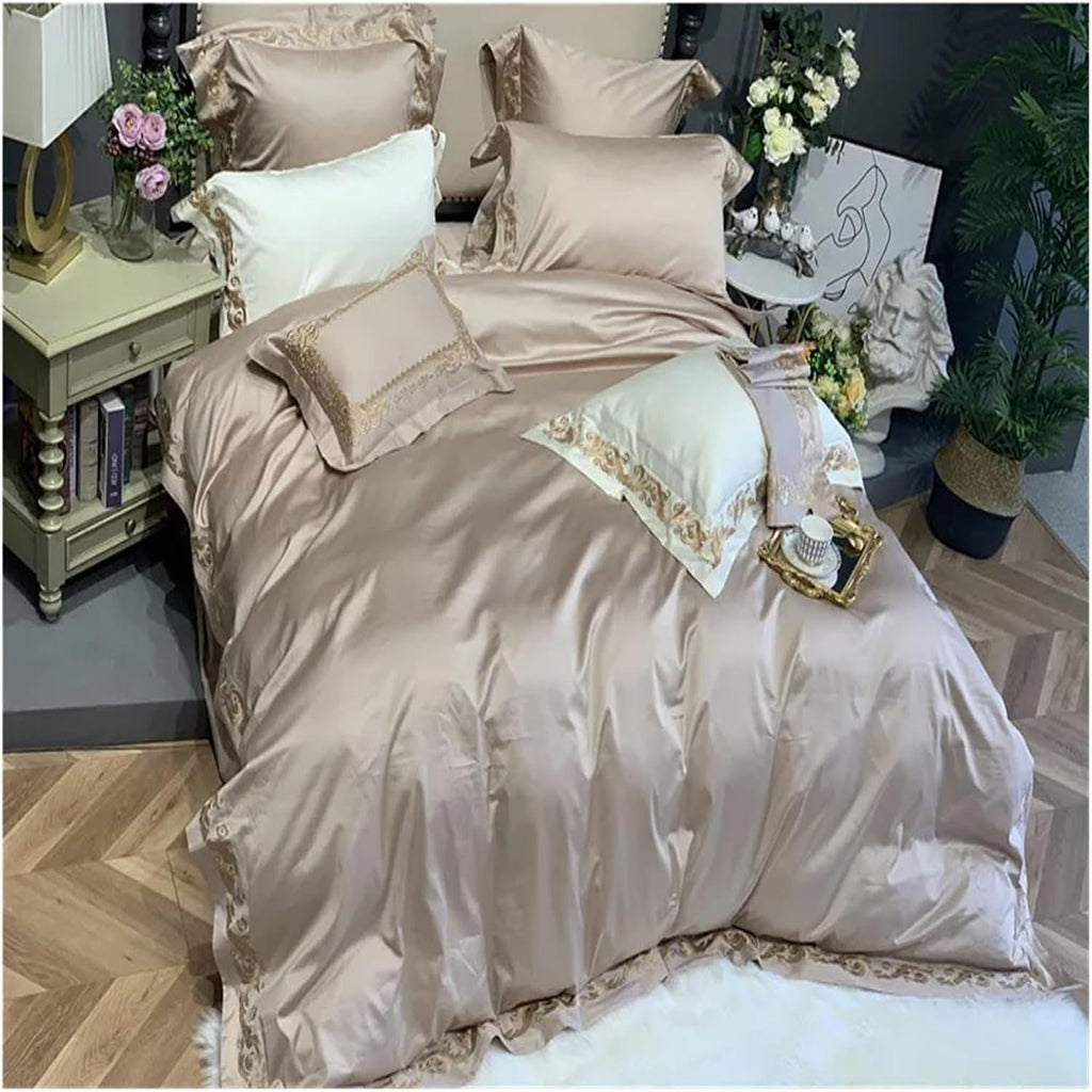Royalton Embroidery Duvet Set - The Linen House