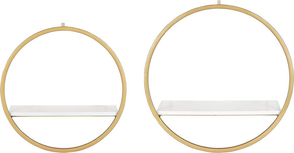 Modern Glam Floating Wall Shelf - The Linen House