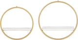Modern Glam Floating Wall Shelf - The Linen House