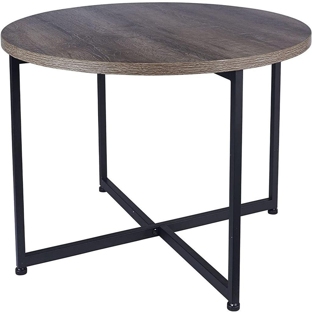 Household Essentials Mid-Century Round Coffee Table - The Linen House