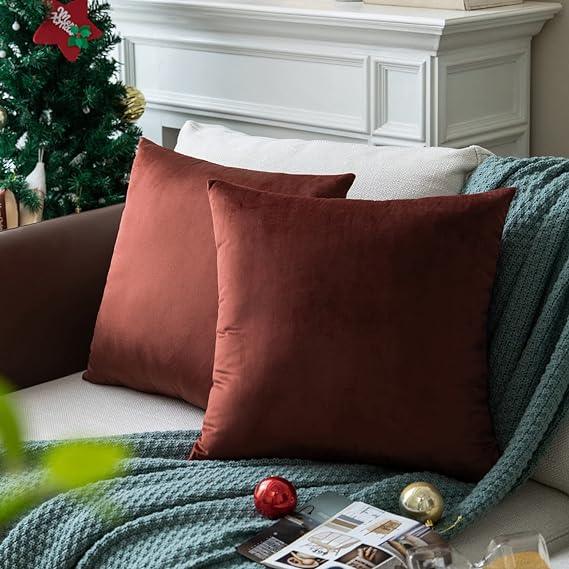 Luxurious Velvet Cushion Cover - Soft & Stylish Home Decor