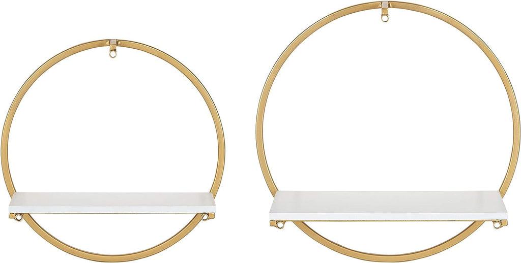Modern Glam Floating Wall Shelf - The Linen House