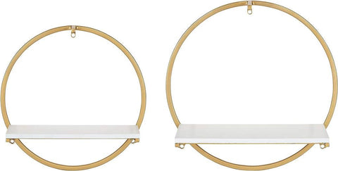 Modern Glam Floating Wall Shelf - The Linen House