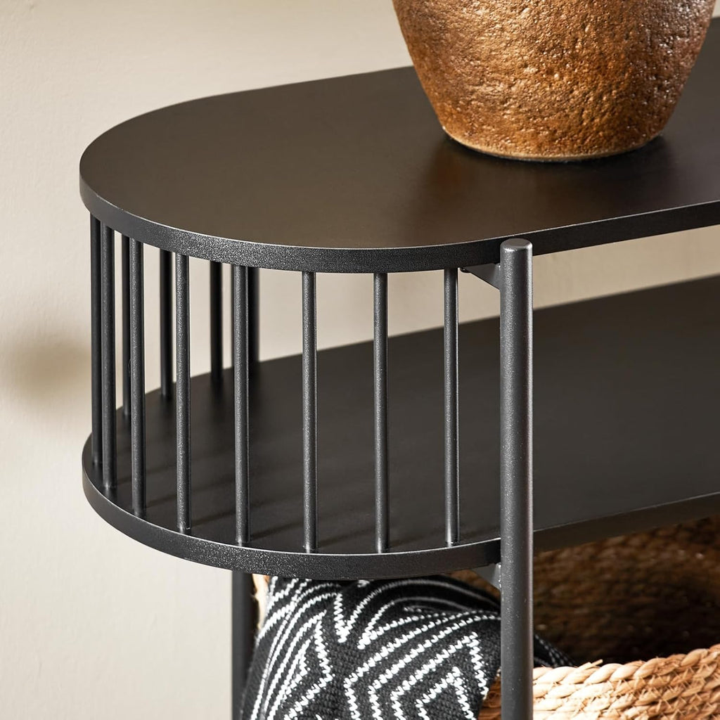 3 Tiers Console Table Hall Table Living Room Console Table
