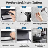 Bathroom Towel Rack Shelve - The Linen House