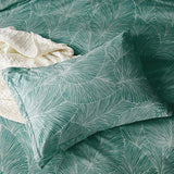 Tropical Leaves Printed Bedding Duvet Set – Artistic & Elegant