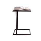 Tall Steel C Table End Table - The Linen House