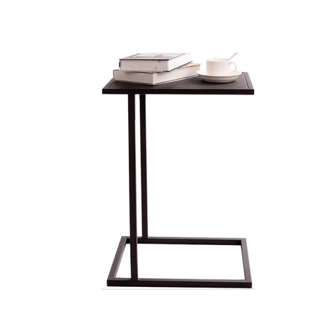 Tall Steel C Table End Table - The Linen House