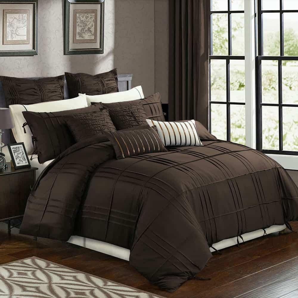 Tetra Pleat Duvet Set - The Linen House
