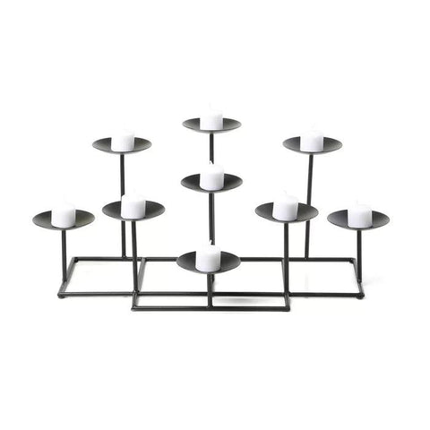Metal Tabletop Candle Stand - The Linen House