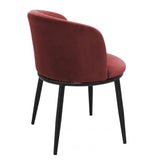 Metal Legs Combination Armchairs for Dining Room and Living Room - The Linen House