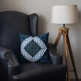 Mirwah Green (Appliqué) - 1 PC Cushion Cover - The Linen House