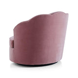 Avery Dusty Mauve Velvet Chair - The Linen House
