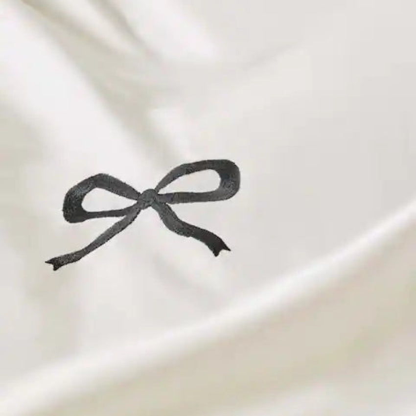 Luxury Bow Embroidered Ensemble