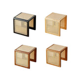 Side Table Lightweight Square NightStand for Lounge Room Restaurant