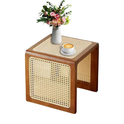 Side Table Lightweight Square NightStand for Lounge Room Restaurant