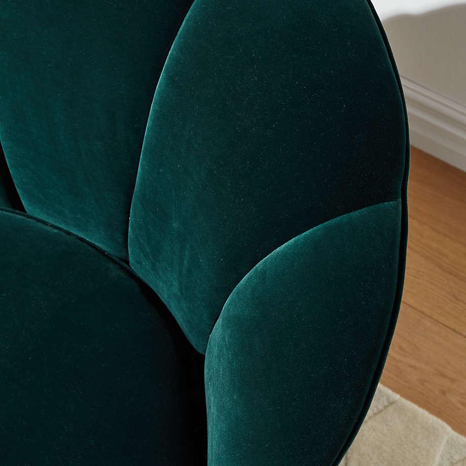 Avery Dusty Mauve Velvet Chair - The Linen House