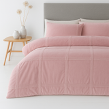 Luxe Velvet Box Pleated Duvet Set