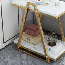 Coffee Table Nordic Luxury Double Side Table - The Linen House