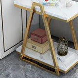 Coffee Table Nordic Luxury Double Side Table - The Linen House