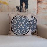 Dhari (Appliqué) - 1 PC Cushion Cover - The Linen House