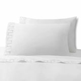 Greek Key Embroidery Duvet Set - The Linen House