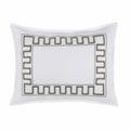Greek Key Embroidery Duvet Set - The Linen House