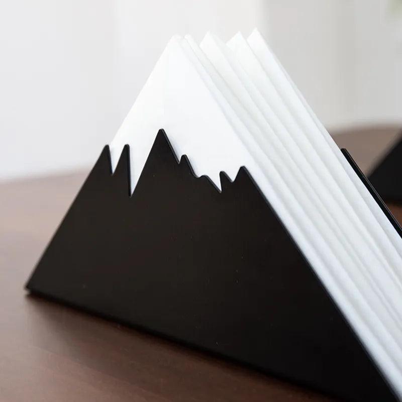 Black Napkin holder - The Linen House