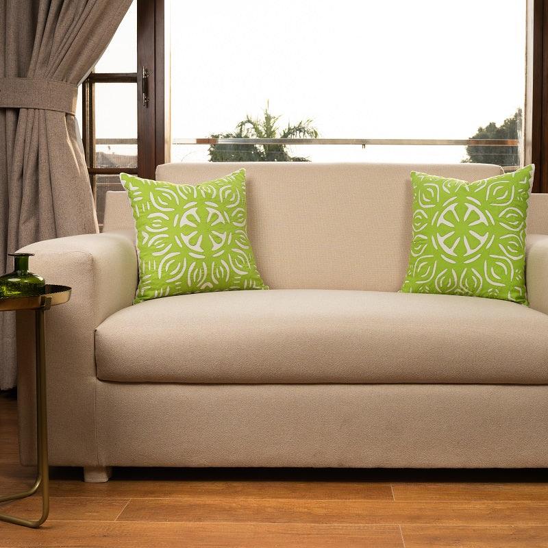 Aishani (Appliqué) - 1 PC Cushion Cover - The Linen House