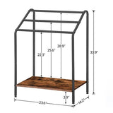3 Tier Blanket Rack for Living Room Quilt Blanket Towel Holder Towel Stand Blanket Ladder Floor - The Linen House