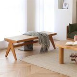 Rattan Bench Long Stool