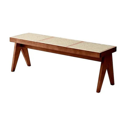 Rattan Bench Long Stool