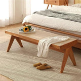 Rattan Bench Long Stool