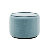 Tom Pouf & Side Table - The Linen House