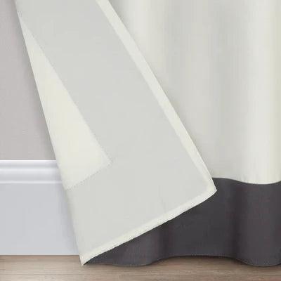 Hampton Border Curtain - The Linen House