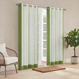 Hampton Border Curtain - The Linen House