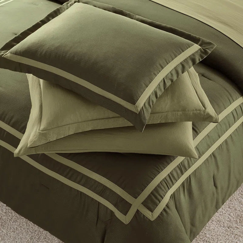 Cotton Ribbon Duvet Set