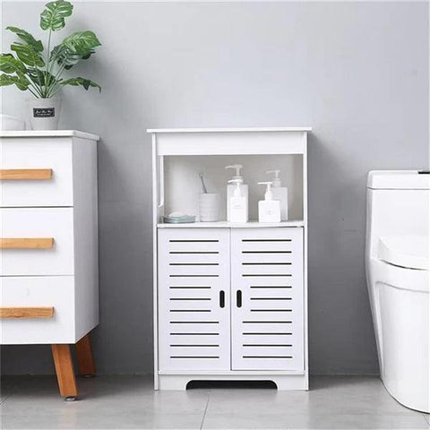 Double Door Bathroom Cabinet Organizer - The Linen House