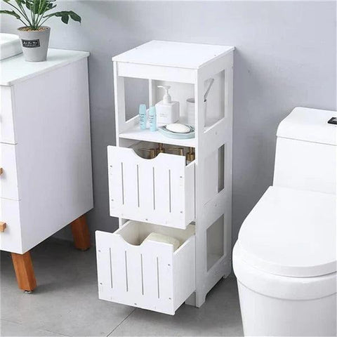 Multi Drawer Bathroom Rack - The Linen House