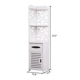 Glossy Pattern Bathroom Rack - The Linen House