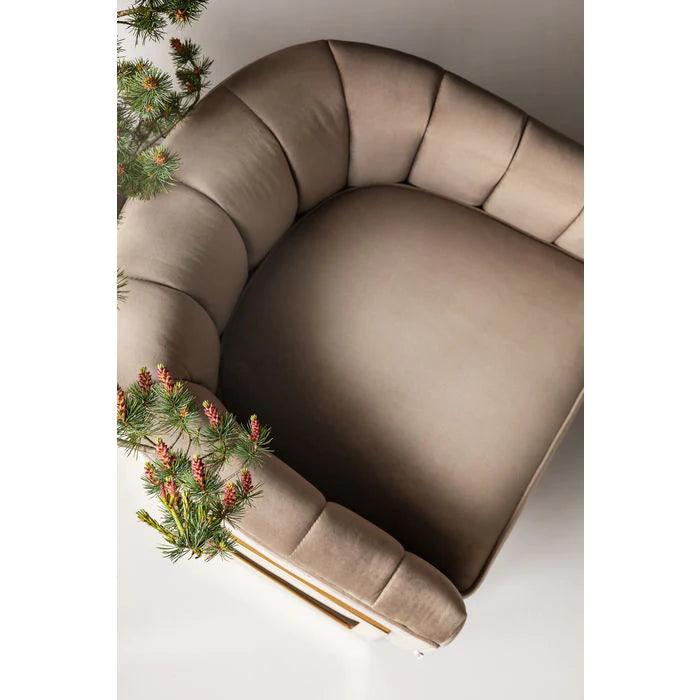 Elegance Armchair with Metal Frame - The Linen House