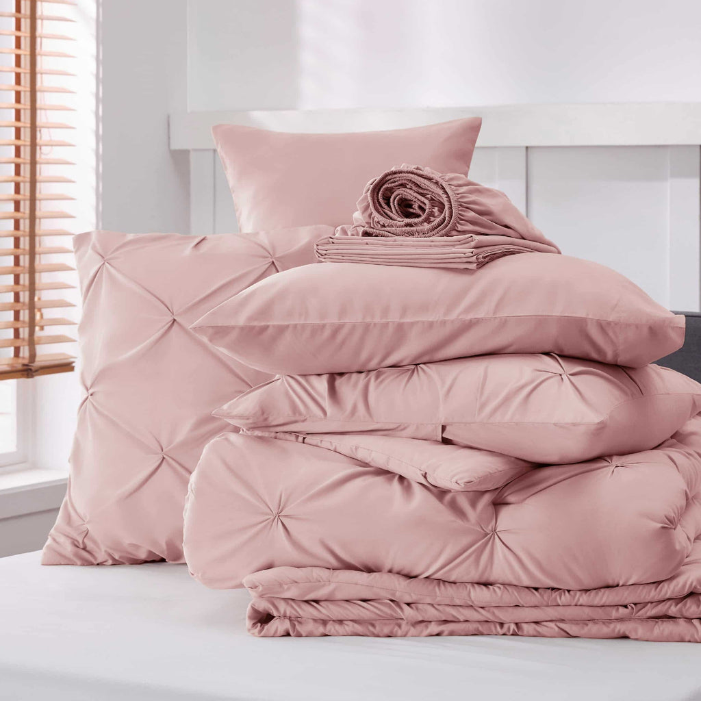 Pintuck Duvet Set - The Linen House
