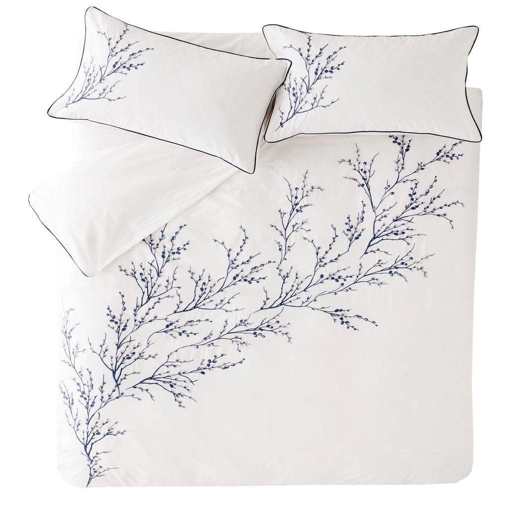 Spring Embroidery Duvet Set - The Linen House