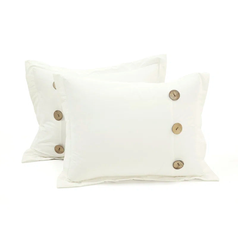 Button Style Duvet Set