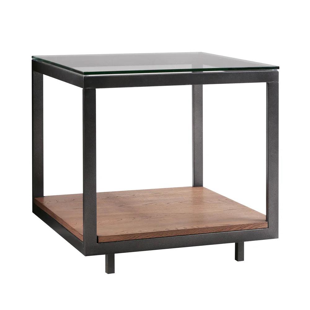 Madison Park Leo Iron/ MDF End Table - The Linen House