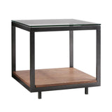 Madison Park Leo Iron/ MDF End Table - The Linen House